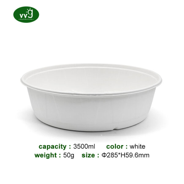 Eco Friendly Bagasse To Go Container Box
