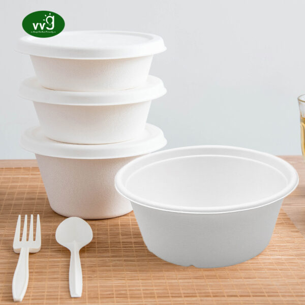 Microwavable Salad Bowl With Lid