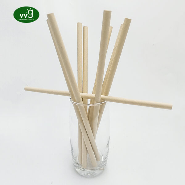 Bamboo Fiber Paper Drinking Straws