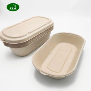 Bagasse Takeaway-beholder Matemballasjeboks