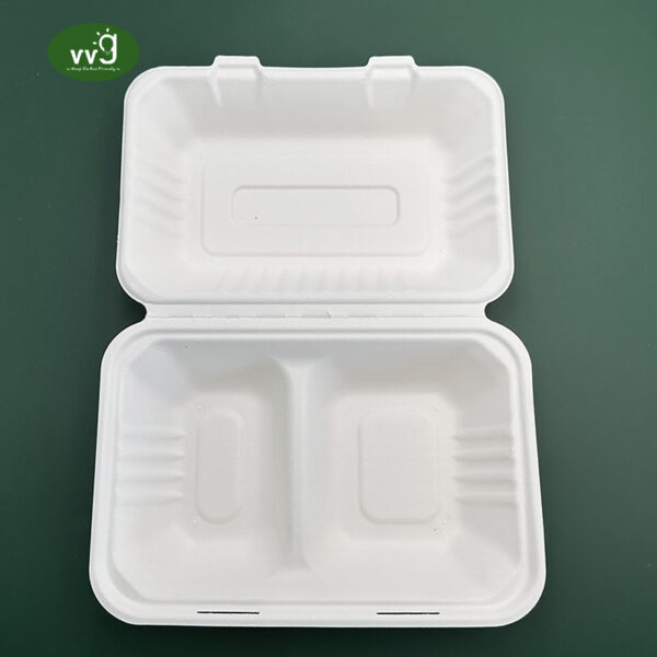 Clamshell Food Boxes Takeaway Packaging Biodegradable